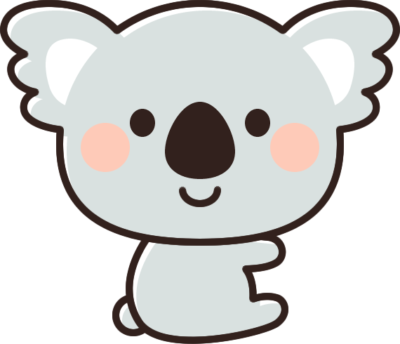 コアラのイラスト
